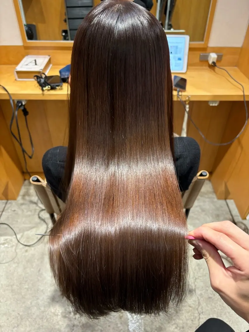 ロング カット ヘアカラー トリートメント 【Amphi Tokyo】宮原のヘアスタイル