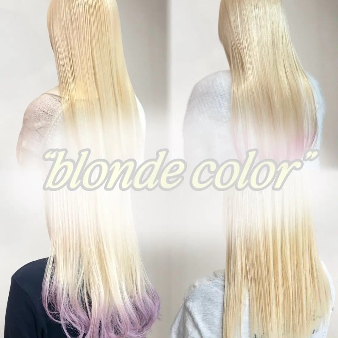 カラー ブリーチ 透明感カラー ハイトーンカラー ヘアカラー レイヤー／ハイトーン 🍎森貝洋亮🍎のヘアスタイル