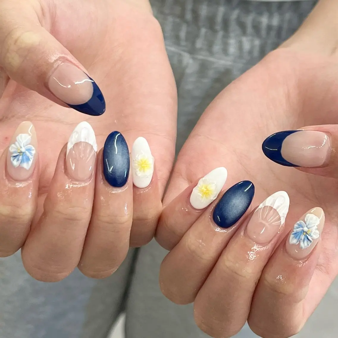 ネイル ハンドネイル ෆYura Nailෆのネイルデザイン