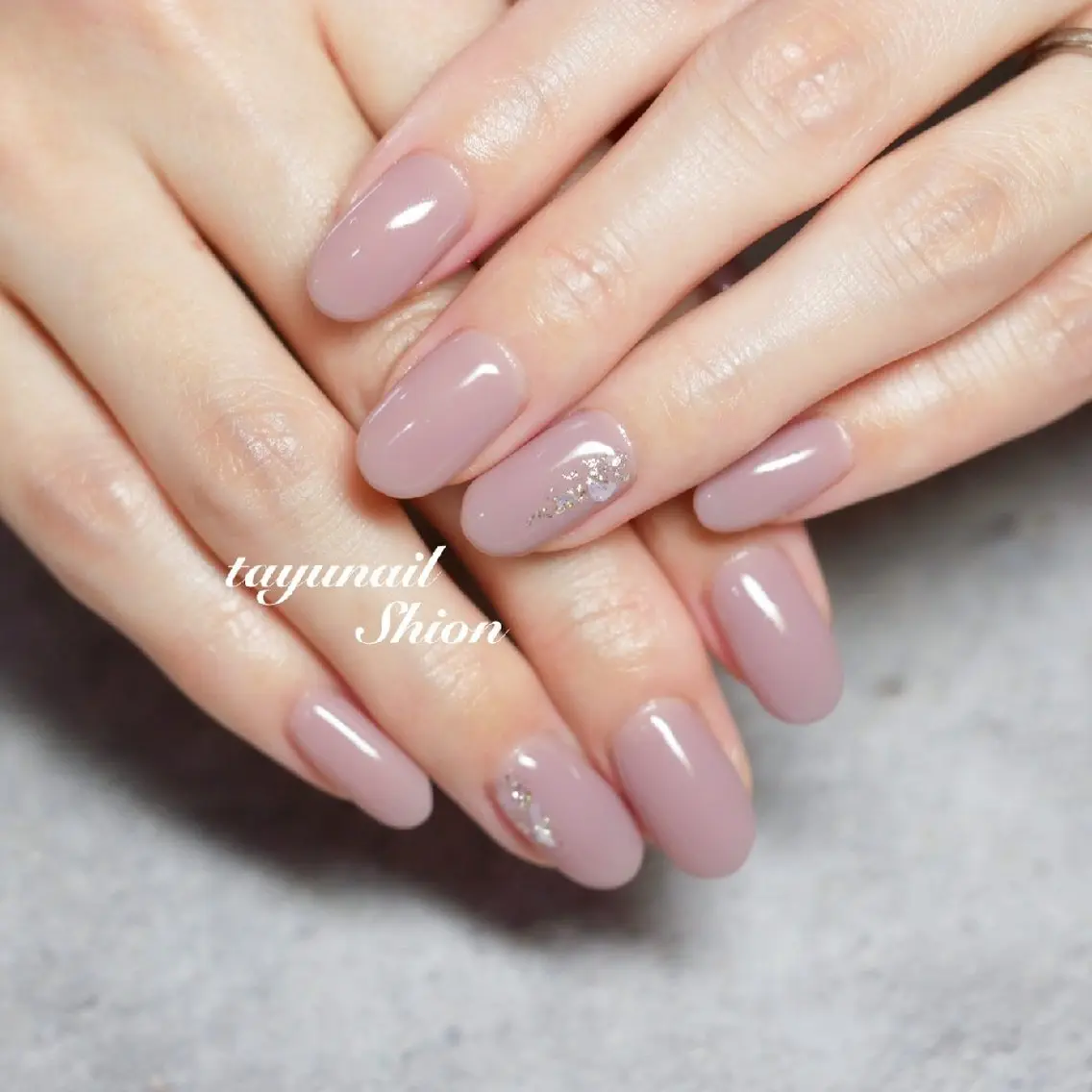ネイル ジェルネイル オフィスネイル パラジェル ネイルサロン 【たゆnail】のネイルデザイン