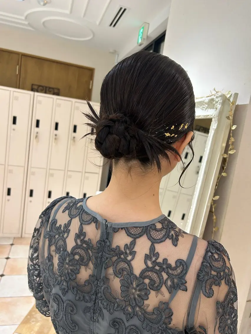ヘアアレンジ 結婚式・ブライダル ヘアアレンジ /カラー和田茉日琉のヘアスタイル