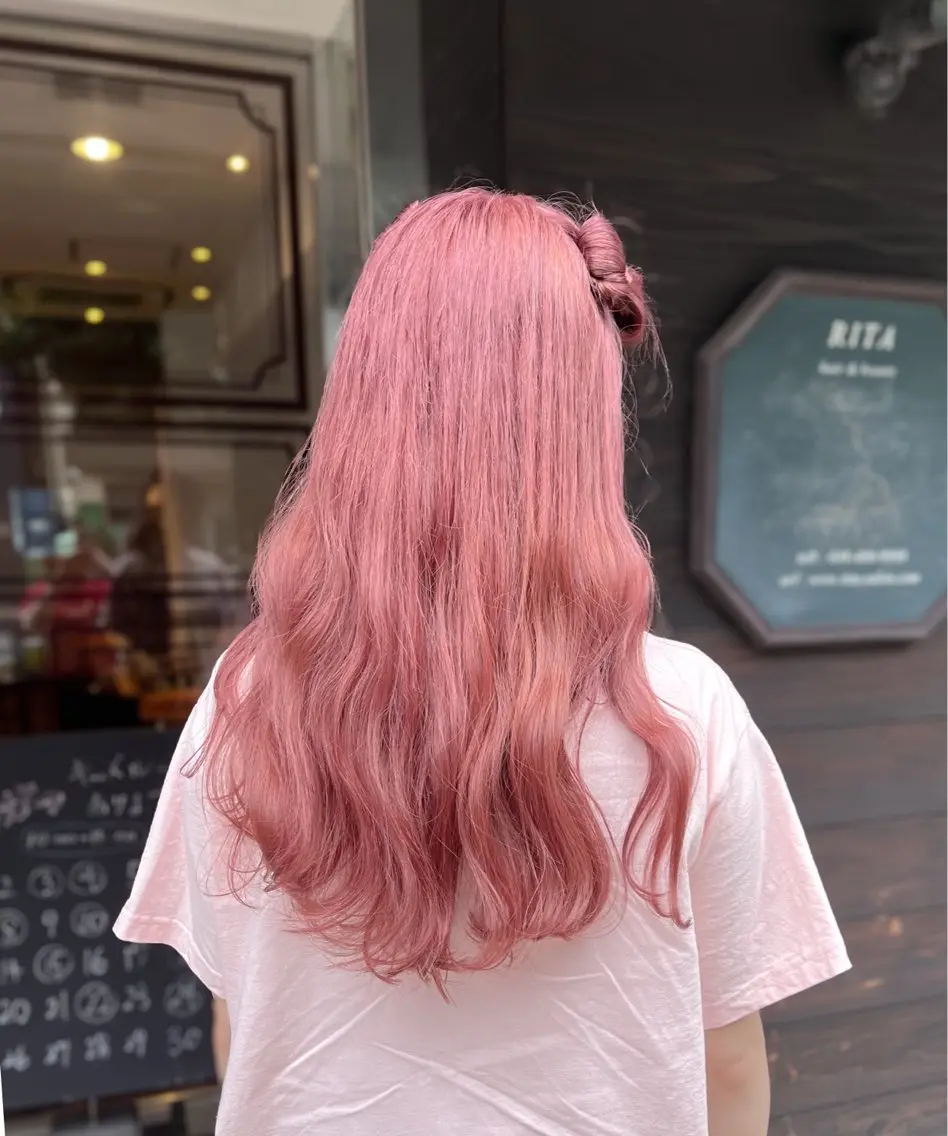 ロング カラー ヘアカラー 🍒ྀིナカヤマ ミオ🍒ྀིのヘアスタイル