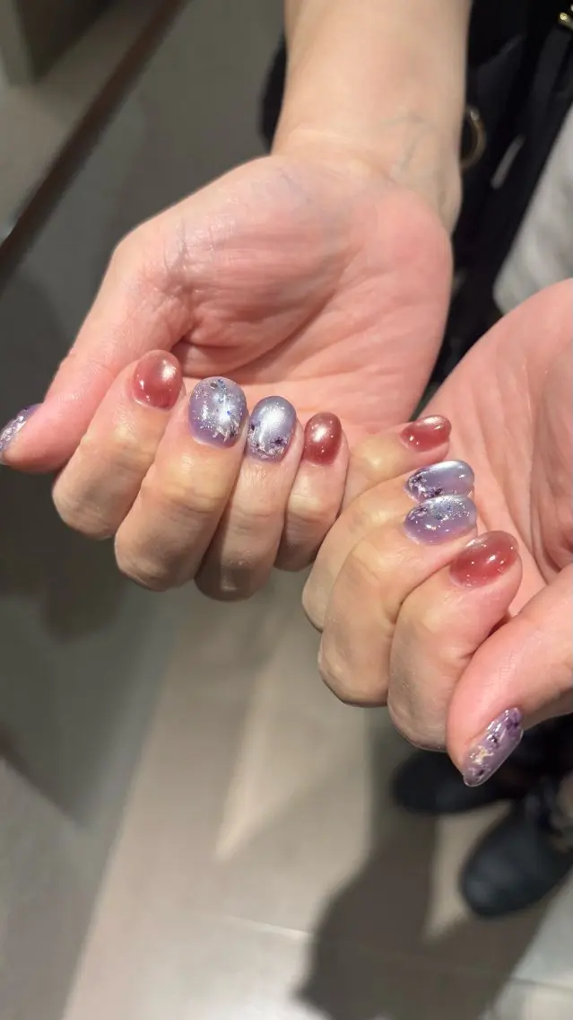 ネイル 持ち込み Lino Uのネイルデザイン