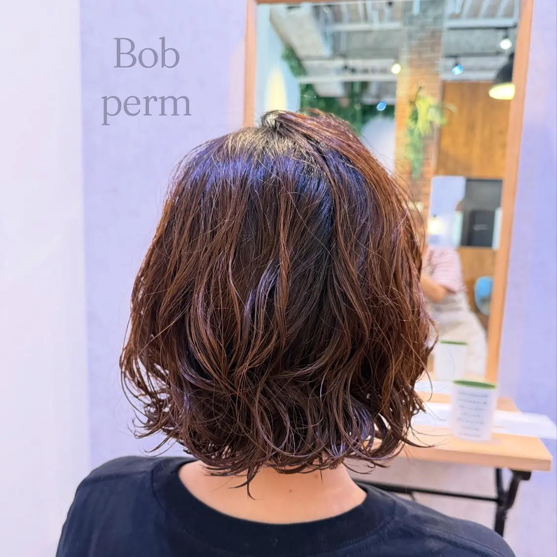 パーマ カット パーマ 梅田 夢七のヘアスタイル