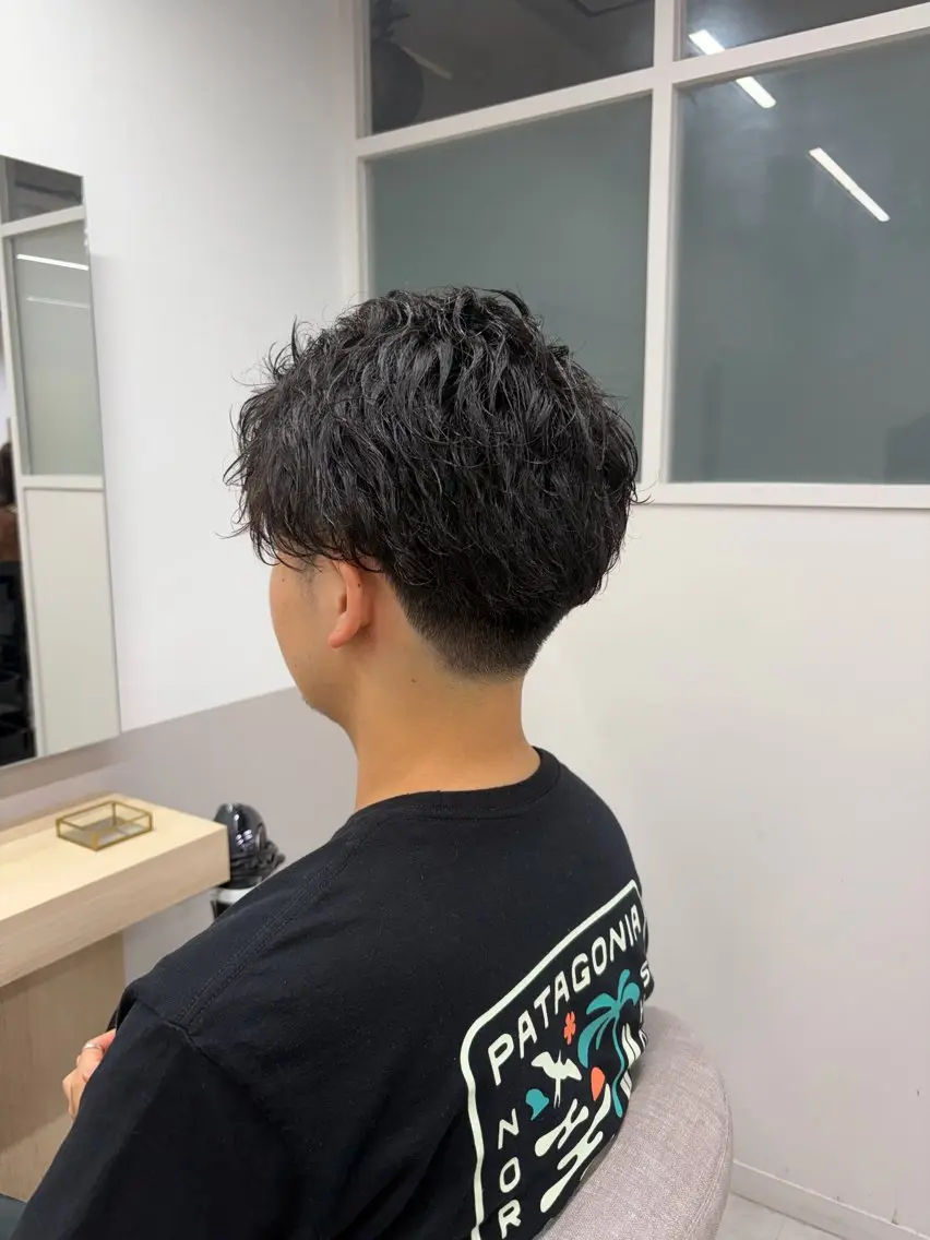 メンズカットの写真