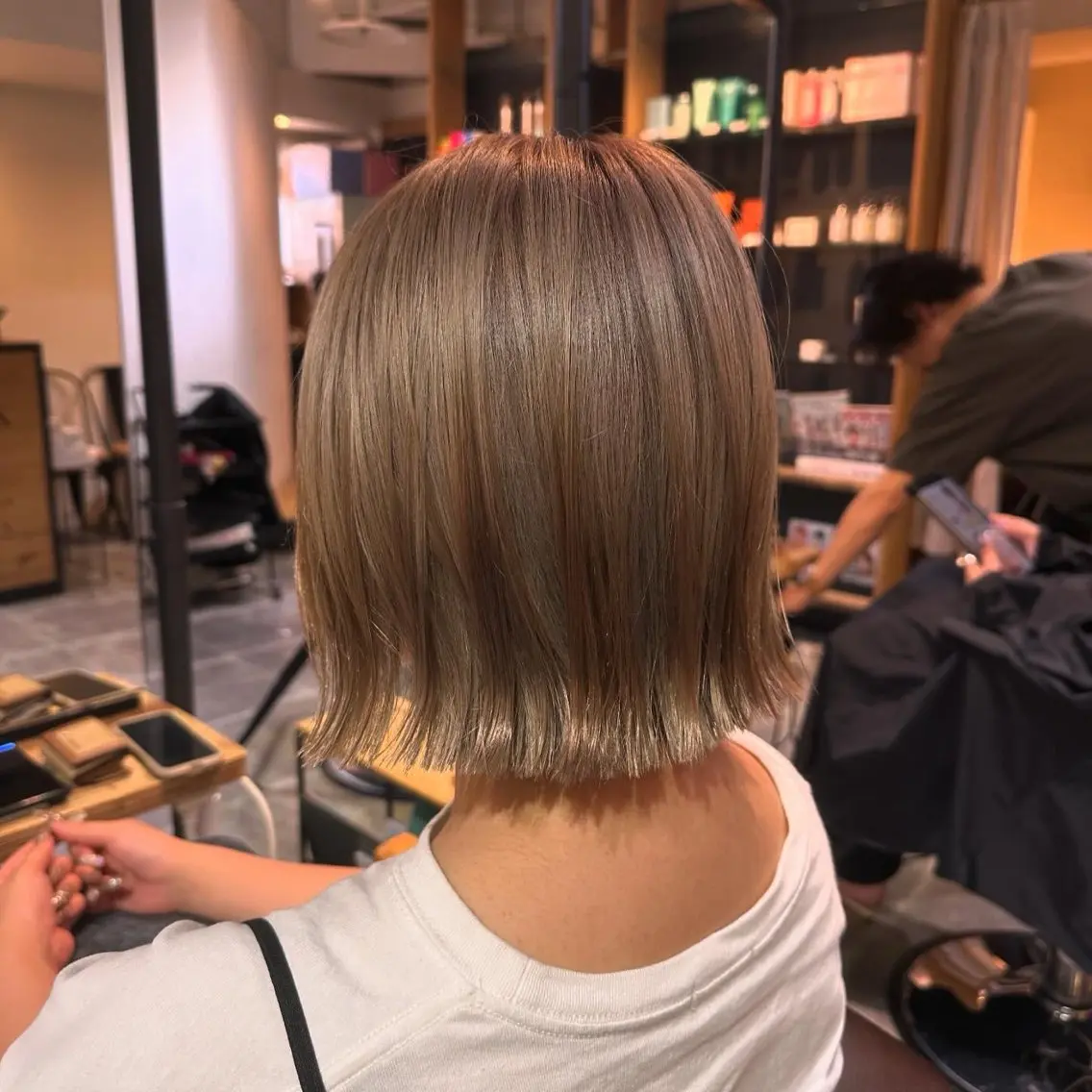 ショート 金 春江のヘアスタイル