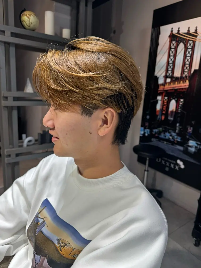 ミディアム メンズ カット ヘッドスパ 似合う髪型が 分からない方へのヘアスタイル