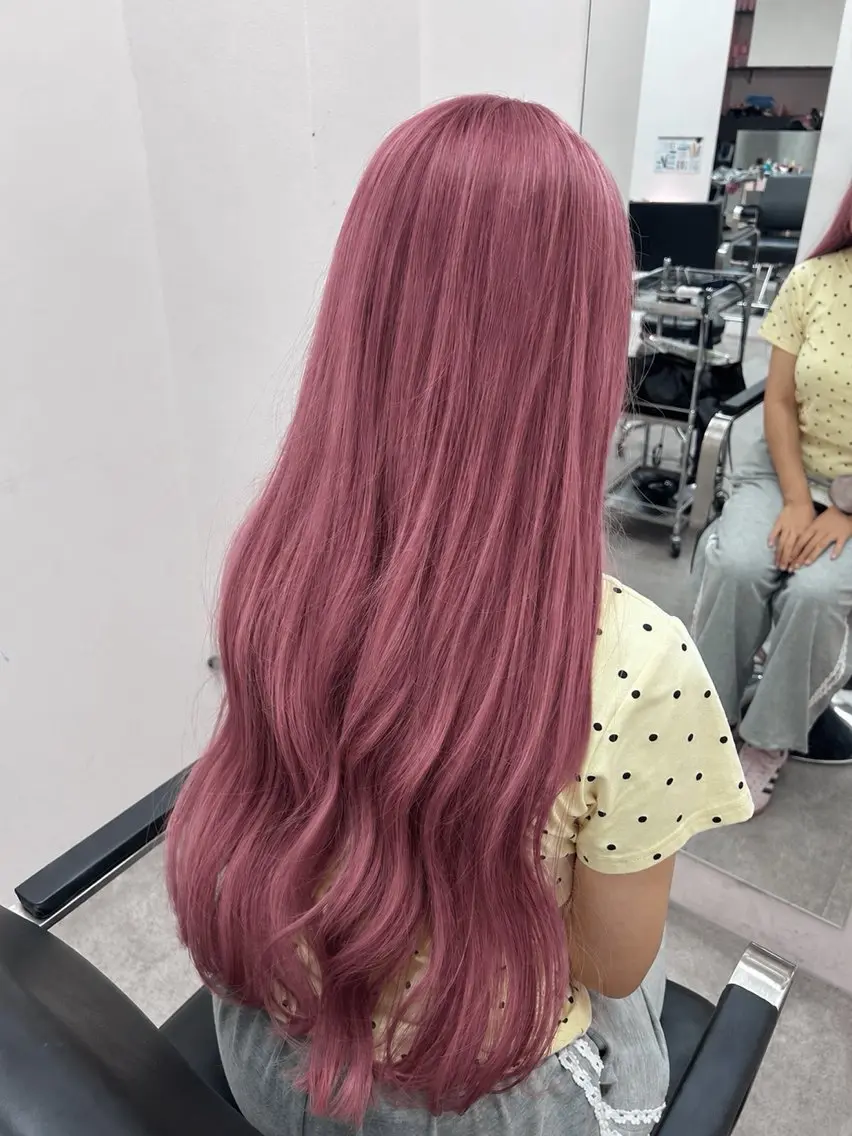 ロング ヘアカラー moe/名古屋 /ブリーチモデルのヘアスタイル