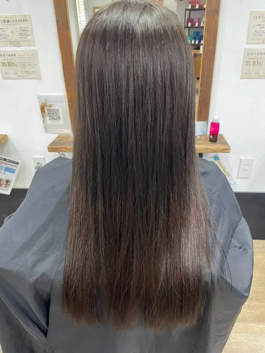 ロング ヘアカラー ヘッドスパ 吉田 凱翔のヘアスタイル