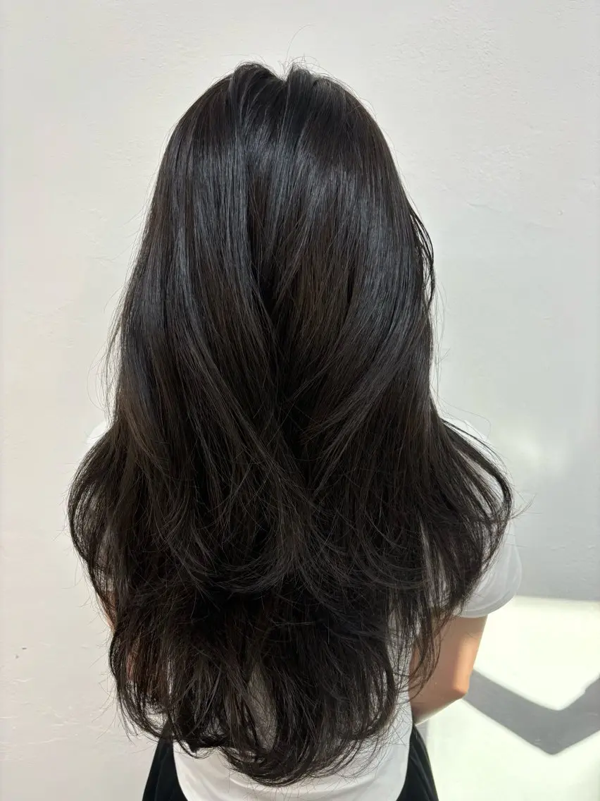 カラー 透明感カラー グレージュ オリーブグレージュ オリーブグレー Rune 🫧のヘアスタイル
