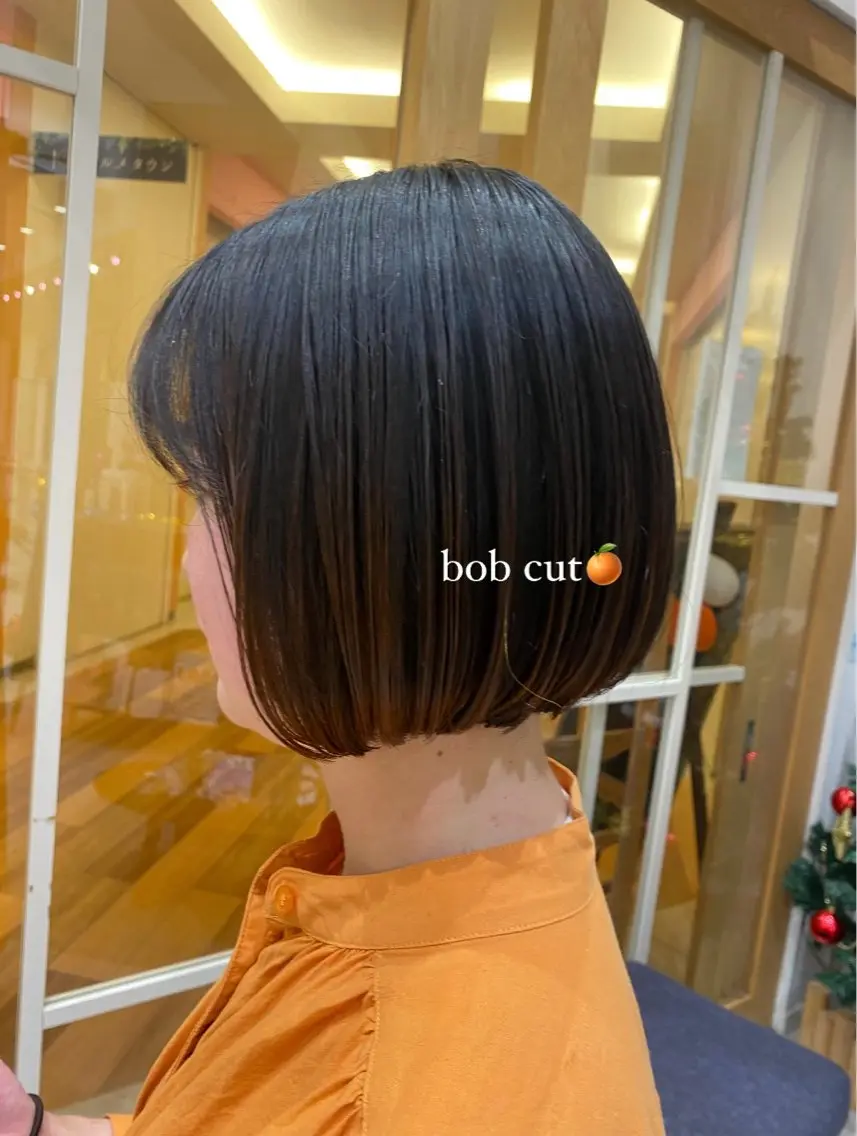 ショート ボブ 小竹 夏花のヘアスタイル