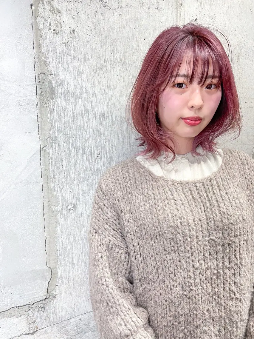 ミディアム レイヤーカット 外ハネヘア ショート/レイヤー/ ツヤ髪/なかちゃんのヘアスタイル