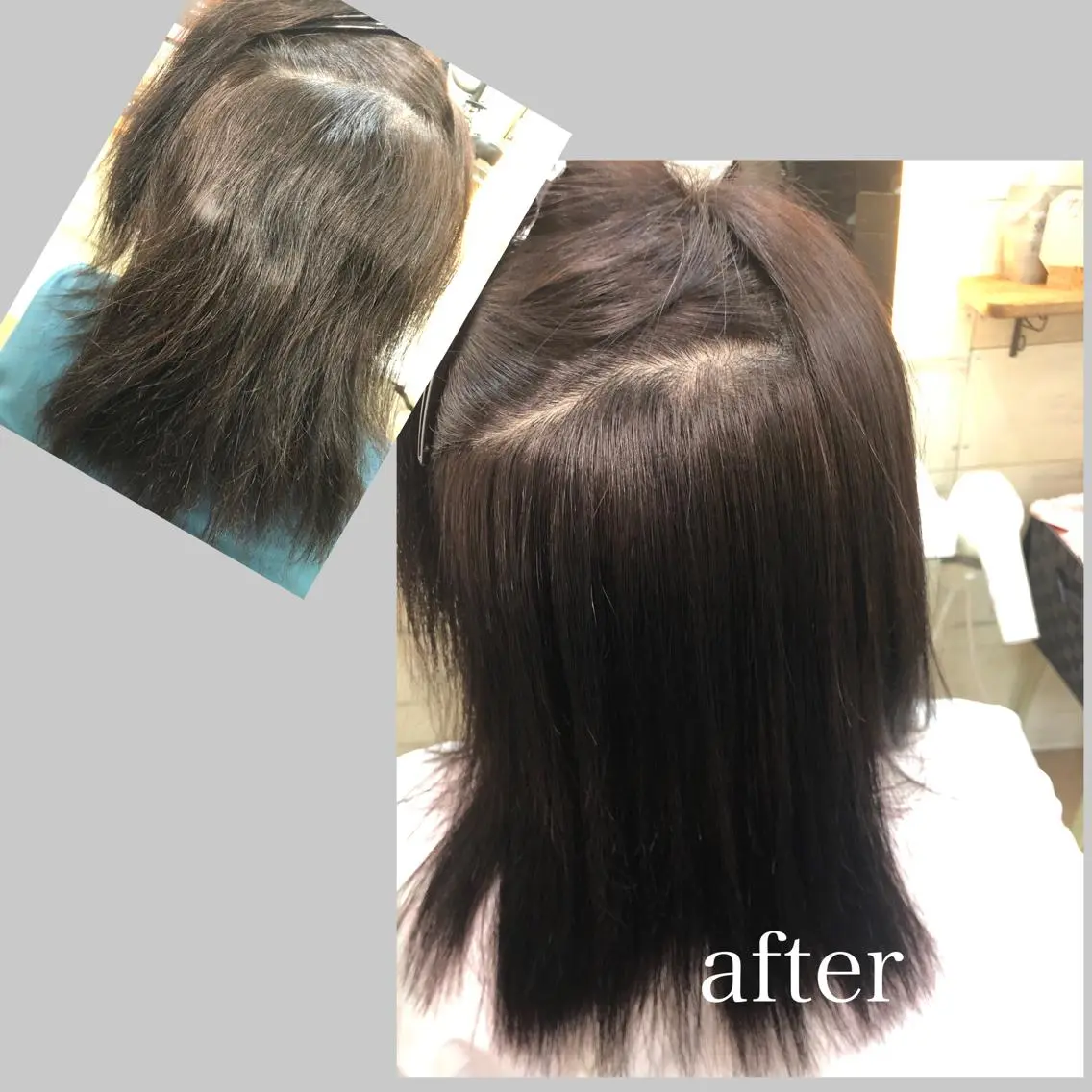 ミディアム カワマタ アツヨシのヘアスタイル