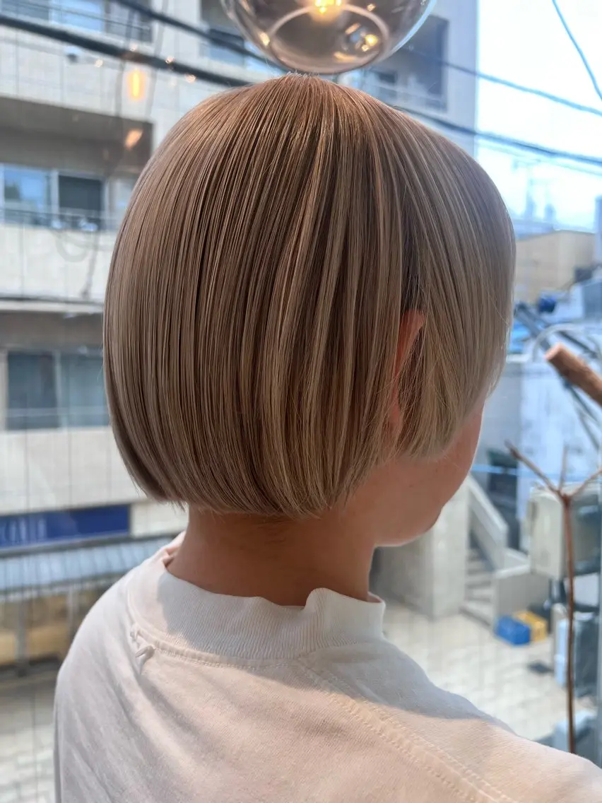 ショート ヘアカラー suzuna ⋆꙳✮のヘアスタイル