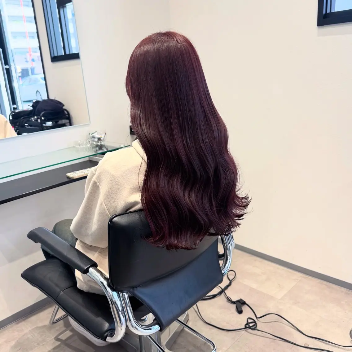 セミロング カラー ヘアカラー 中井亜未/ 姫路ボブのヘアスタイル