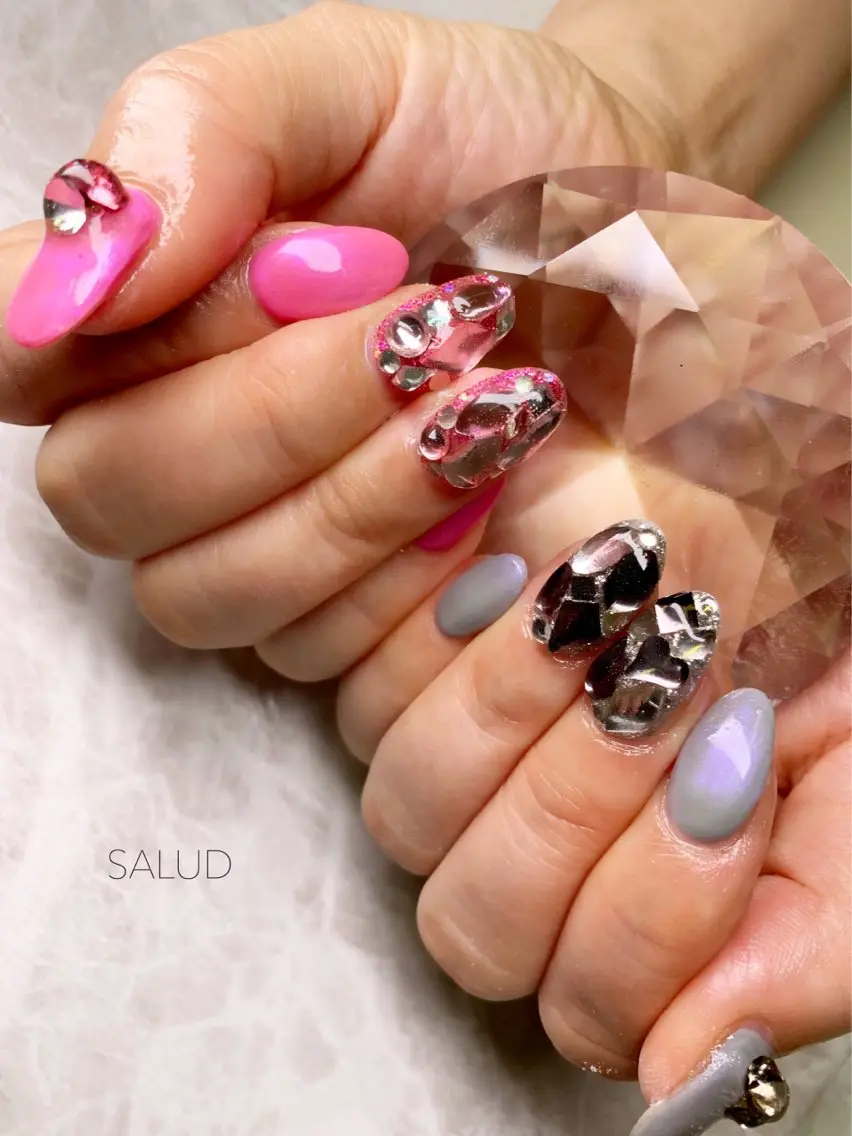 ネイル ハンドネイル Nail Salon SALUDのネイルデザイン