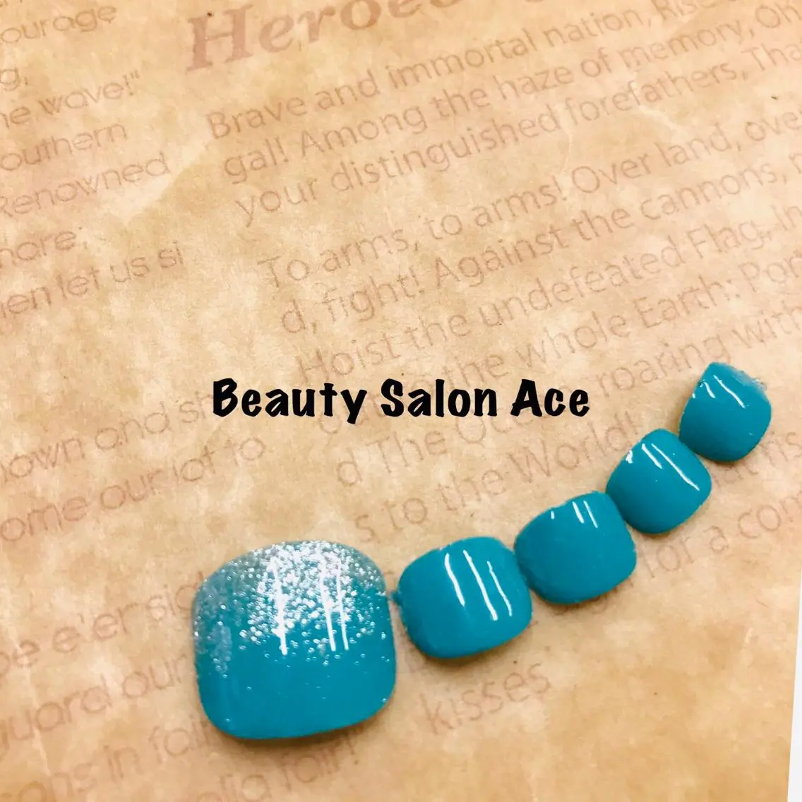 ネイル クリアネイル フットネイル 夏ネイル 池袋フィルイン Ace♡Nailのネイルデザイン