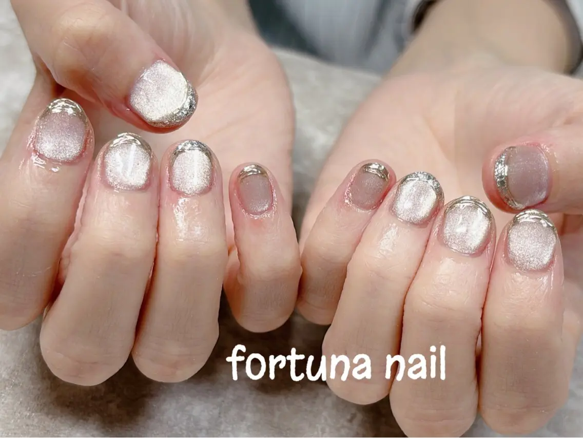 ネイル ブライダルネイル Nail •Head スパFortunaのネイルデザイン