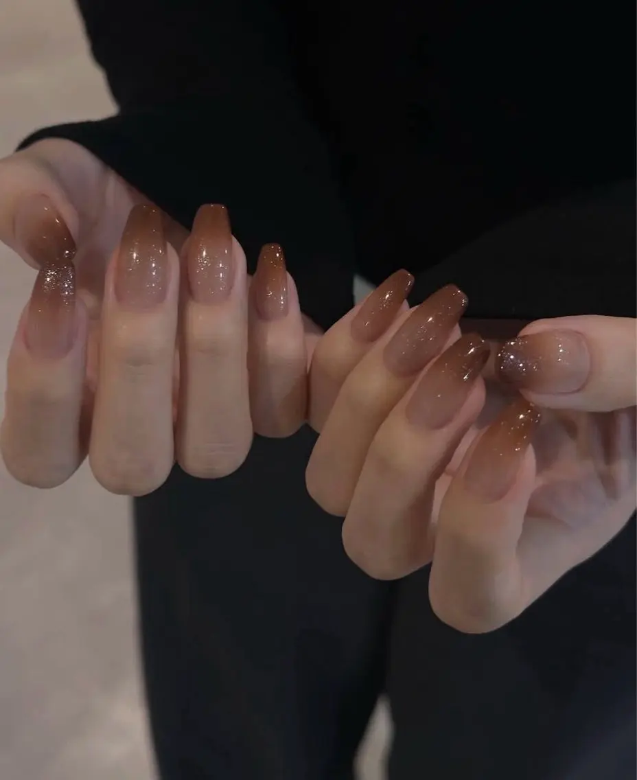 ネイル アートネイル フレンチネイル ジェルネイル キラキラネイル 韓国ネイル ハンドネイル ICE Nailsのネイルデザイン