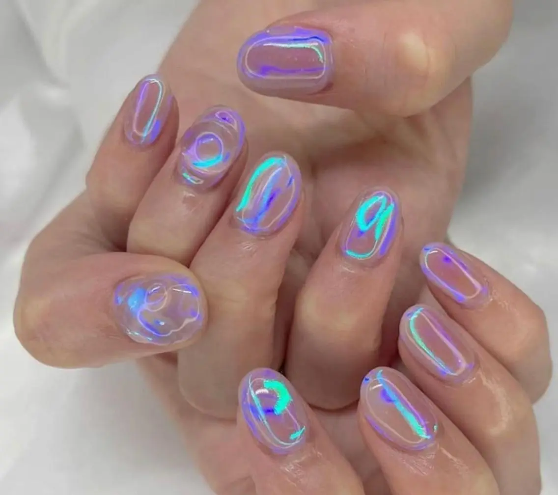 ネイル 氷ネイル・うるうるネイル nails TOKYOのネイルデザイン