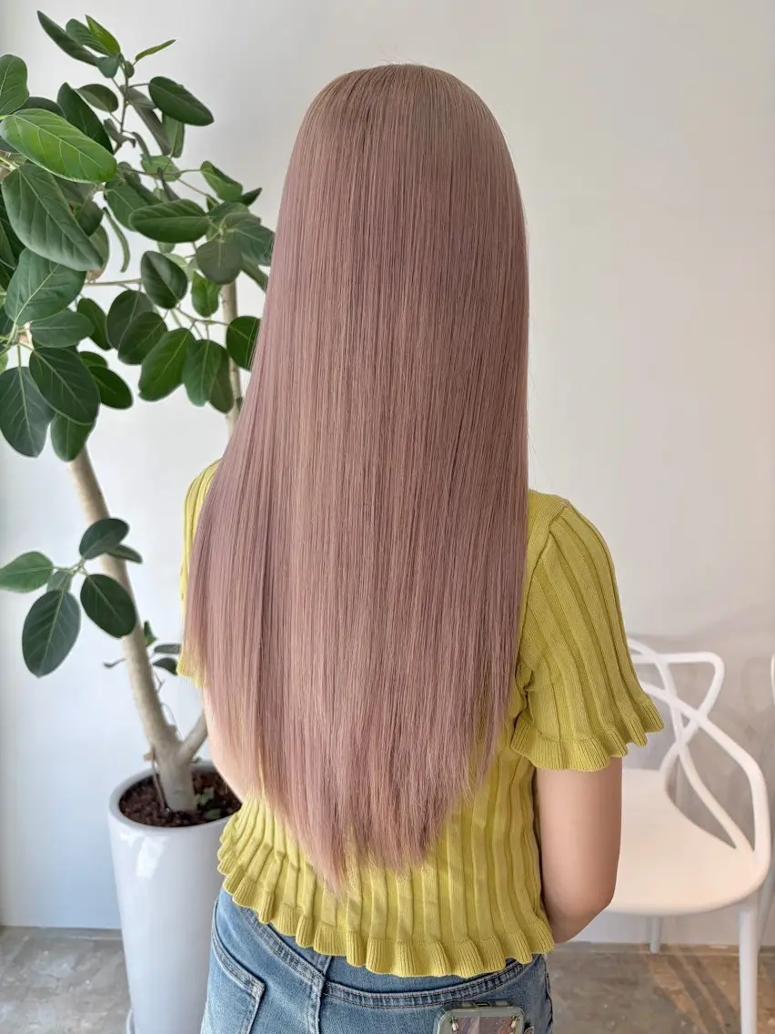 ロング ヘアカラー 多幸感ヘア ゆほこのヘアスタイル