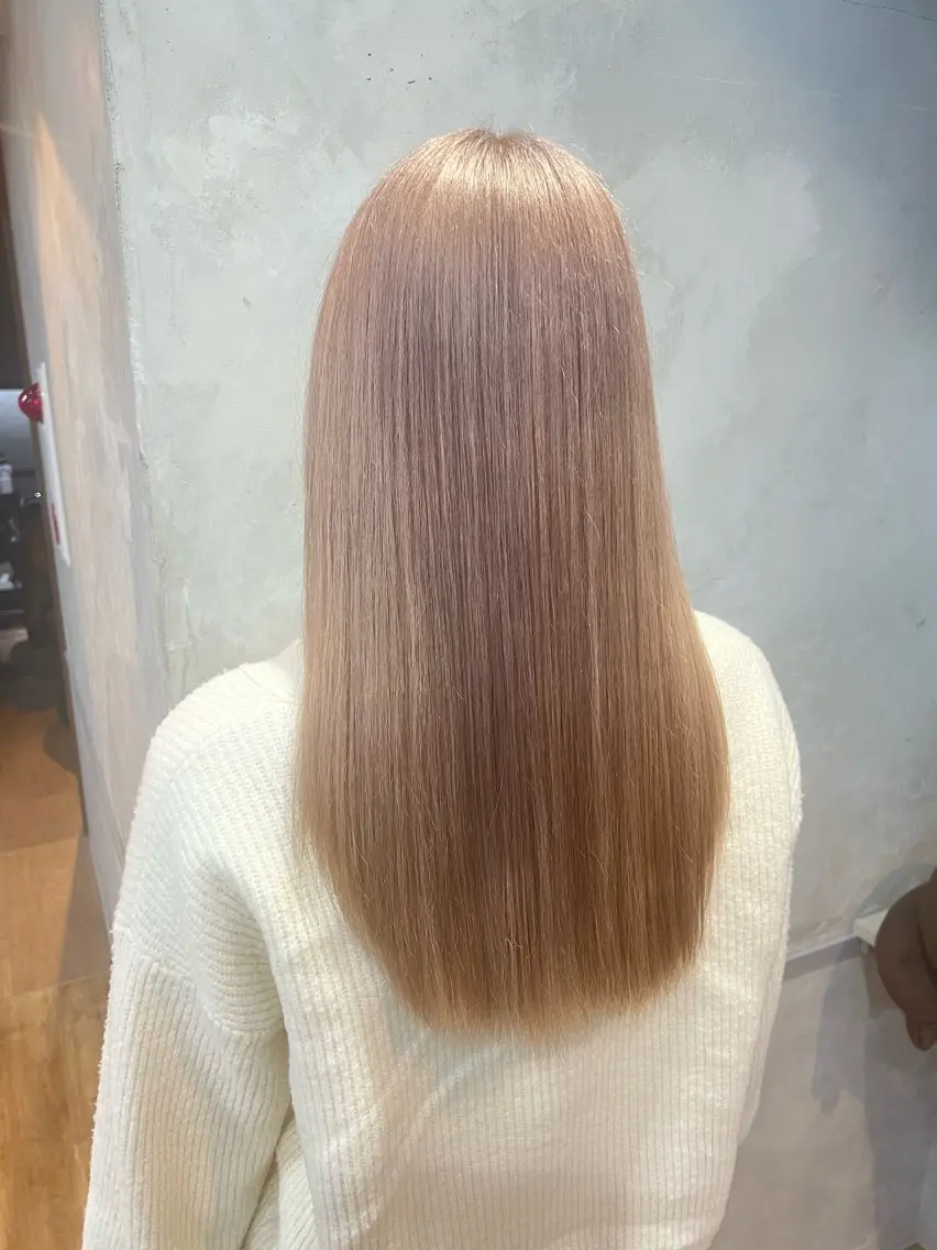 『モデル価格』ダブルカラー ケア材込み トリートメント付き💫の写真