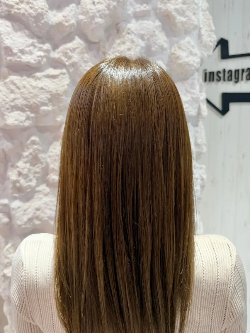 カラー ベージュカラー ヘアカラー Agu.hair ミサキのヘアスタイル
