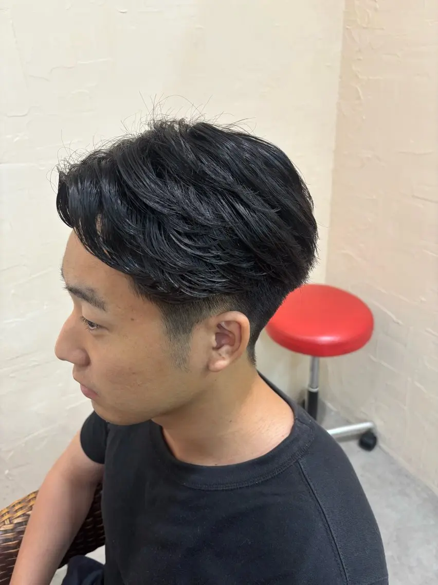 ミディアム カット メンズ特化最強美容師 ＊こうき［恵比寿］のヘアスタイル