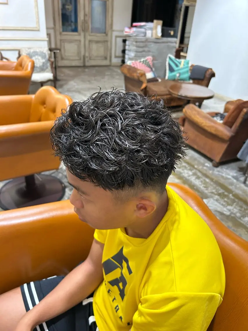 【カット+ピンパーマ】の写真