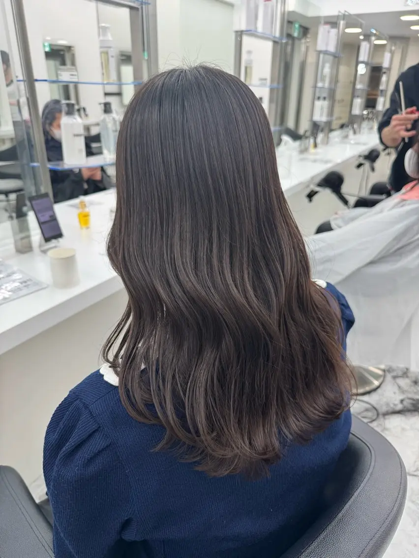 カラー noa🎀美髪縮毛/ 透明感カラーのヘアスタイル