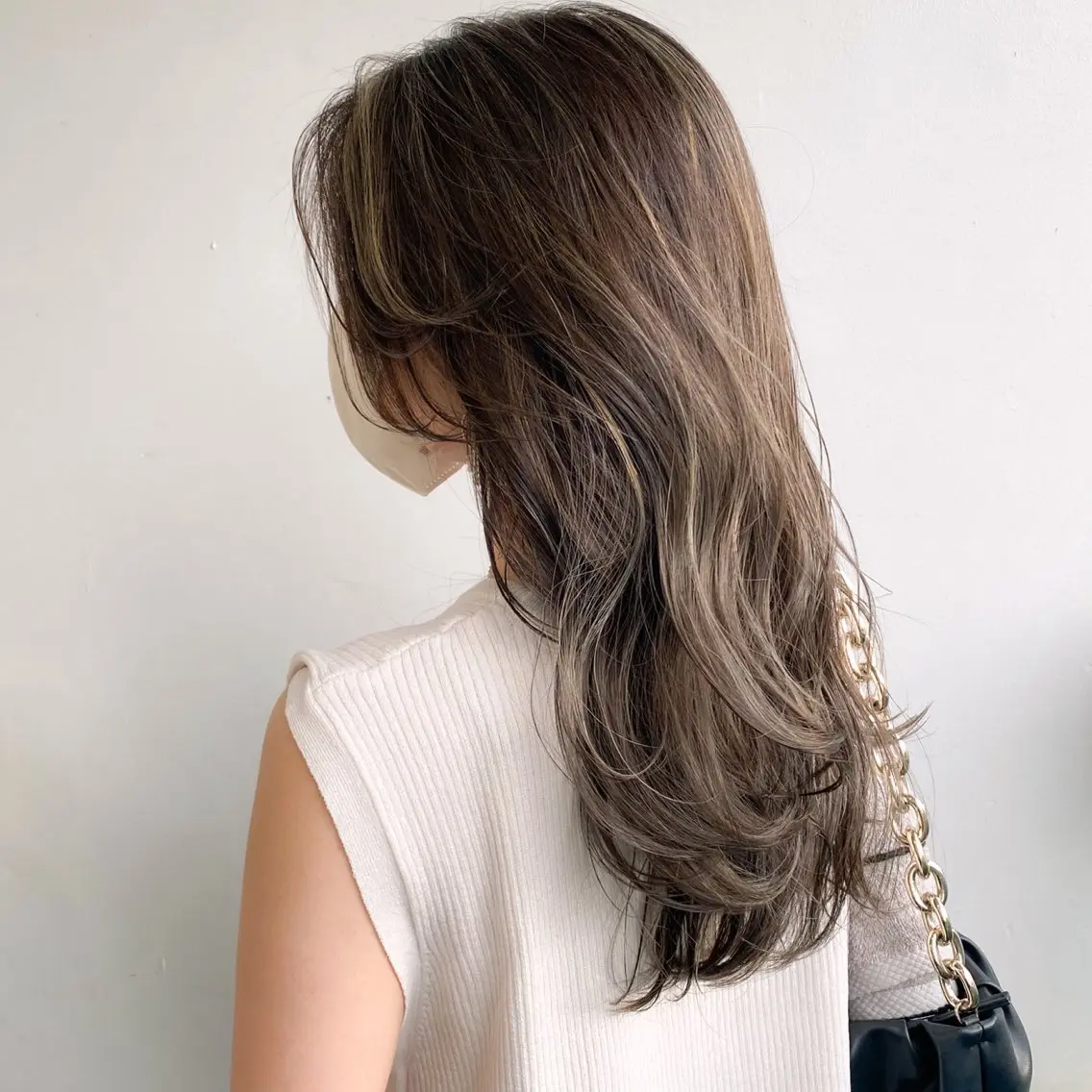 ロング カラー カット ヘアカラー トリートメント 中屋恵美🎨 Designカラーのヘアスタイル