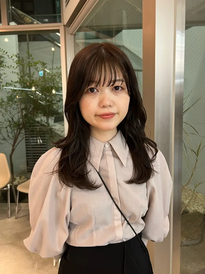 セミロング ayaka 🍀のヘアスタイル
