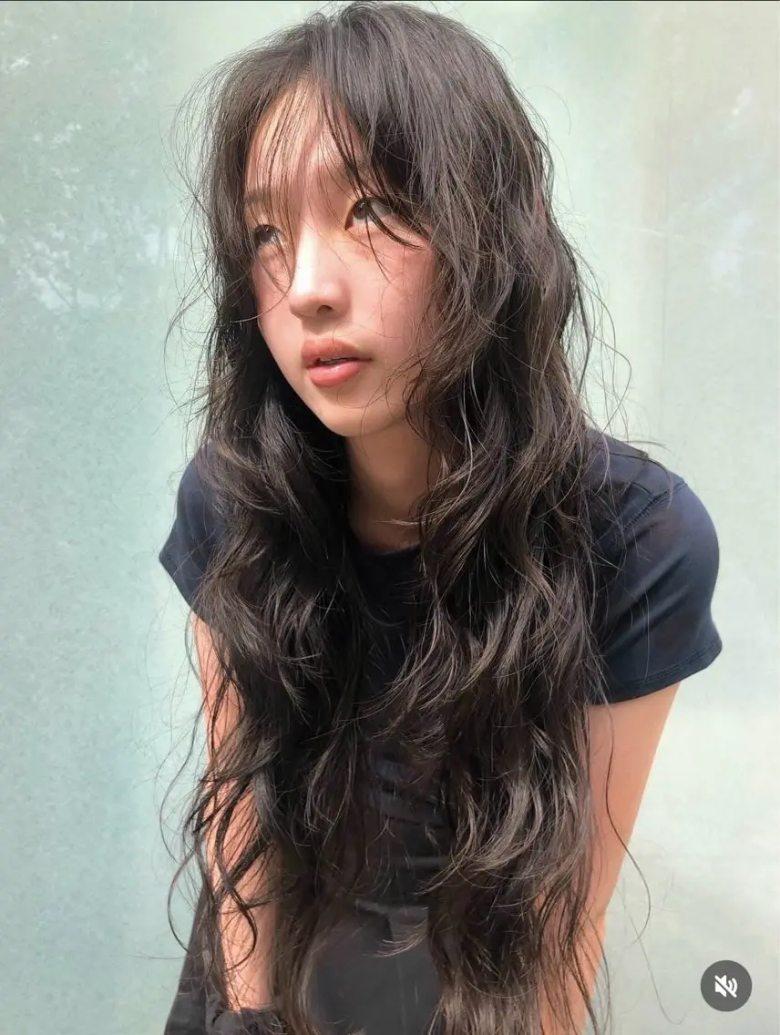 【無料】カット+パーマ(ロング)の写真