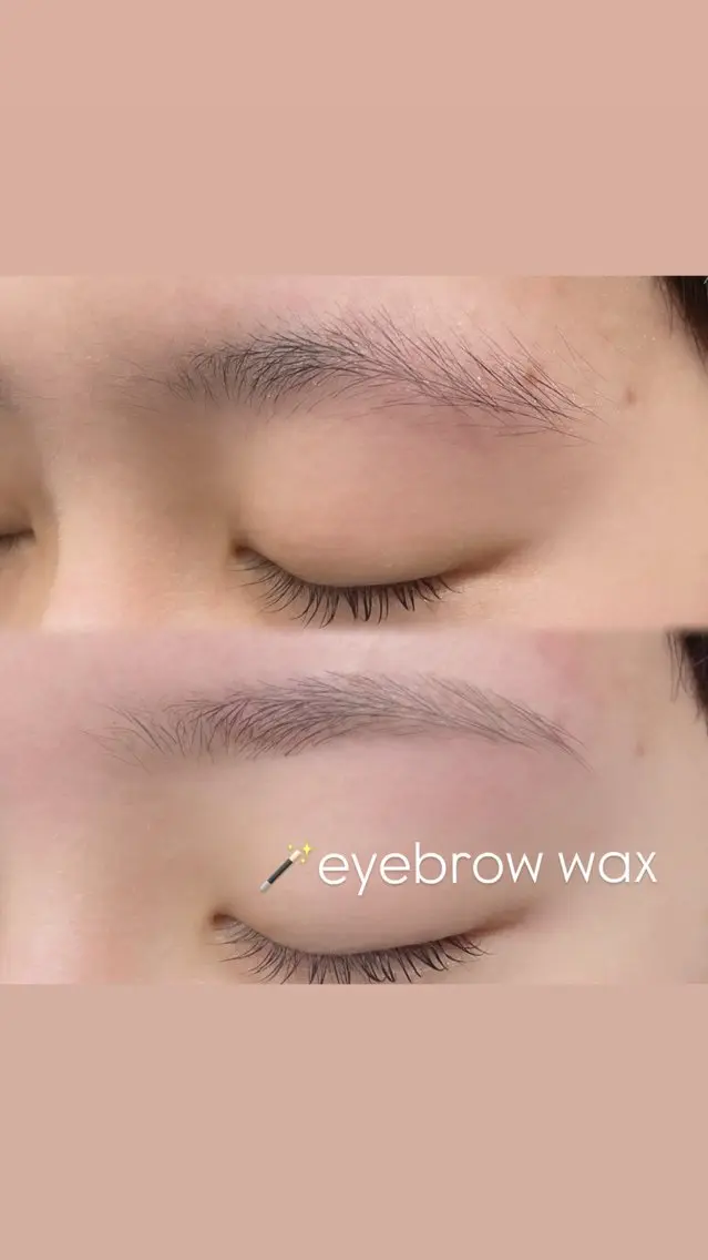 【ご新規様限定】🪞眉毛アイブロウWAX+間引き(メイクあり)¥6200→¥5200✨の写真