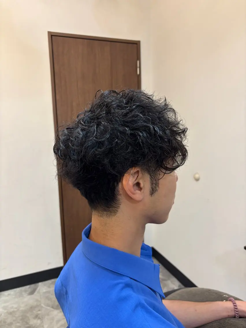 メンズ カット パーマ 🔥無料メンズカット モデル募集👀シバのヘアスタイル