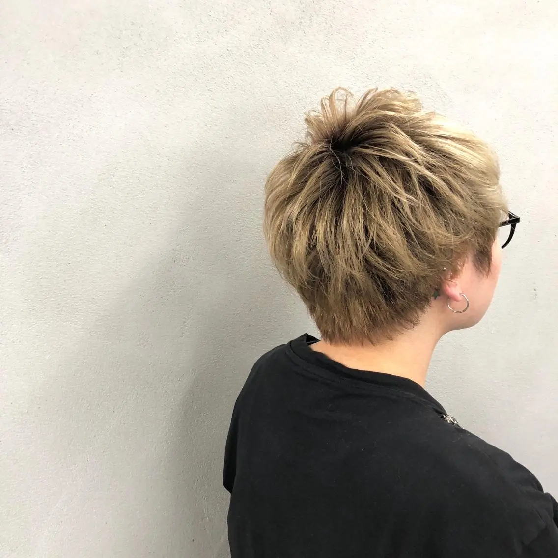 ショート カラー メンズ マッシュ カット ヘアカラー ショート/ボブ/ 白髪染め/メンズ葛西のヘアスタイル