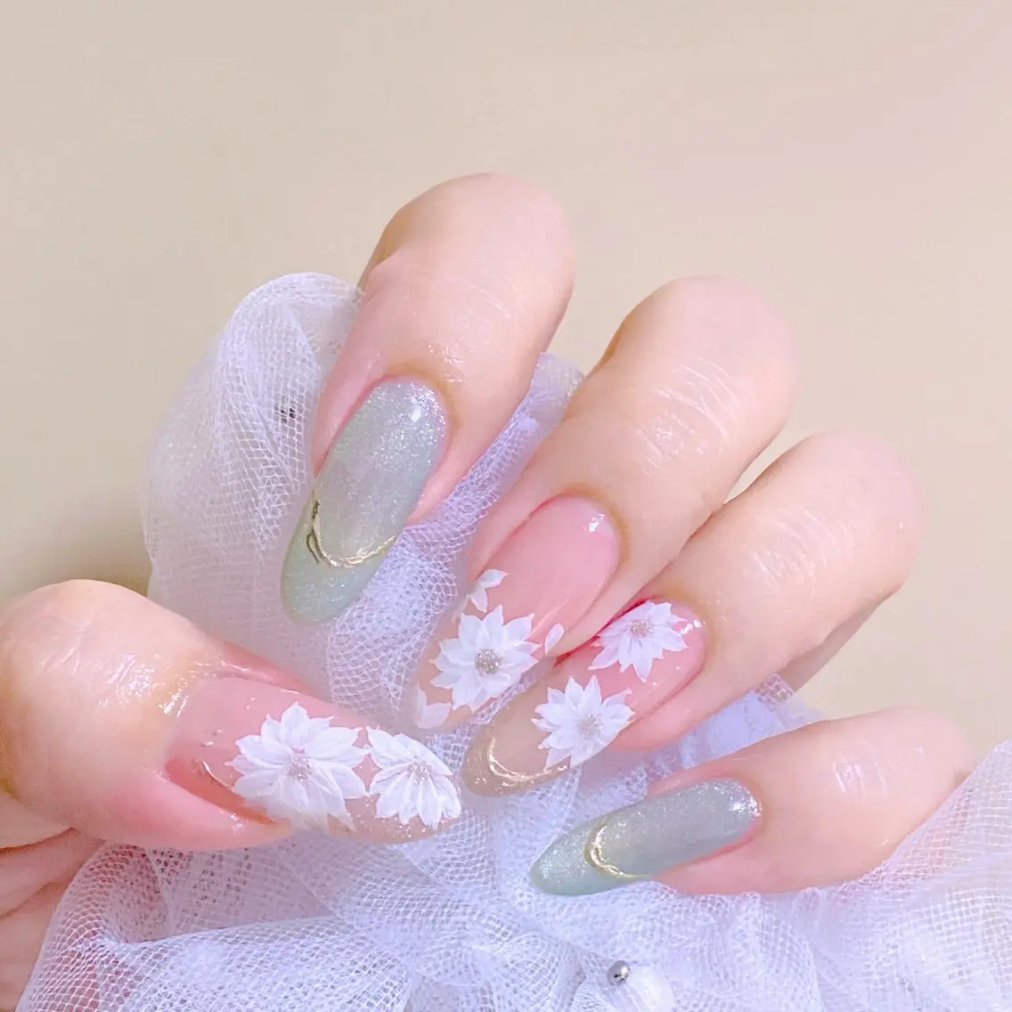 ネイル フラワーネイル Nail Yunaのネイルデザイン