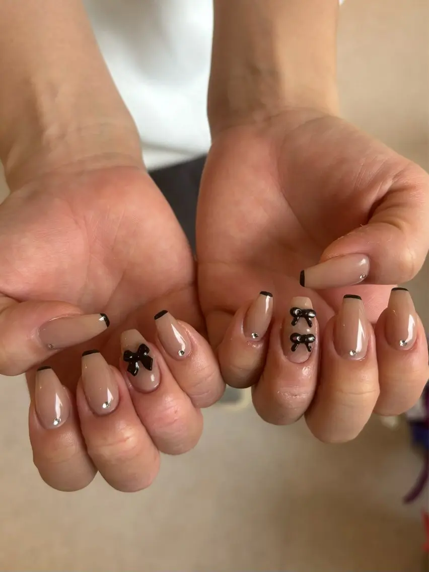 ネイル ブラウン ハンドネイル Hanana Nail Hanaのネイルデザイン