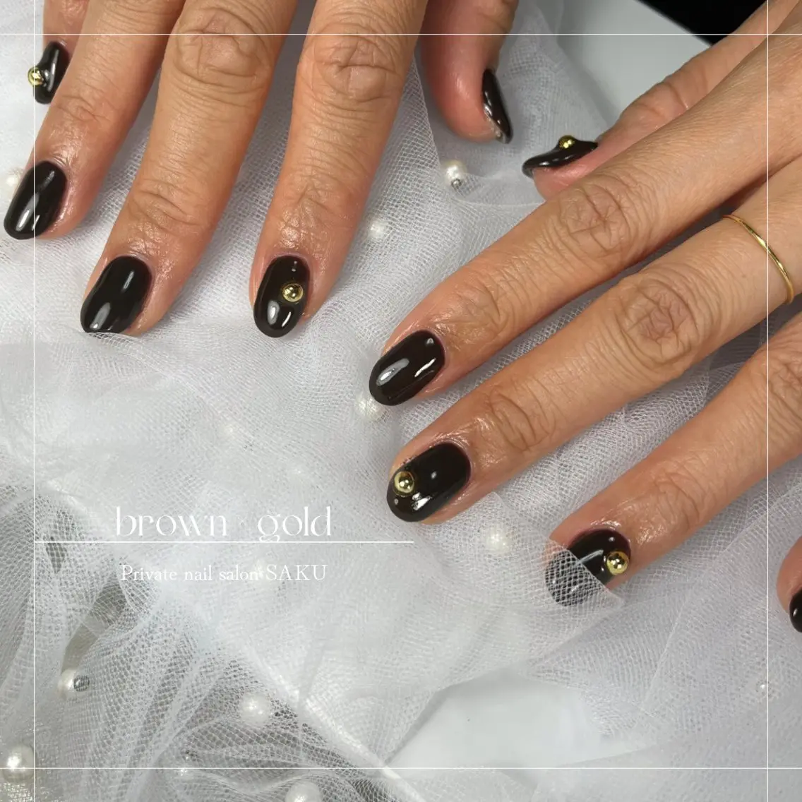 ネイル ハンドネイル SAKU nail 作島茜のネイルデザイン