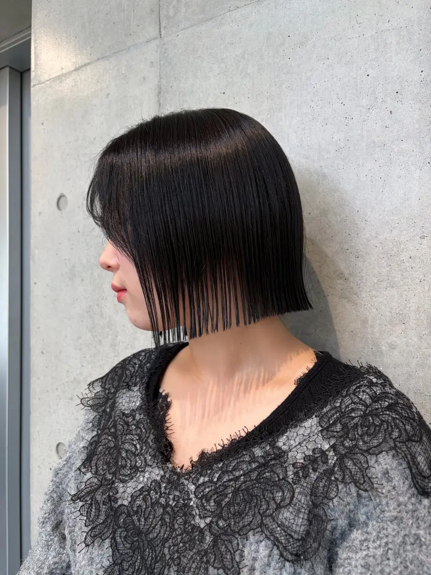 ショート カラー ヘアアレンジ カット ヘアカラー トリートメント ボブ艶モテカラー🫧 カリンのヘアスタイル