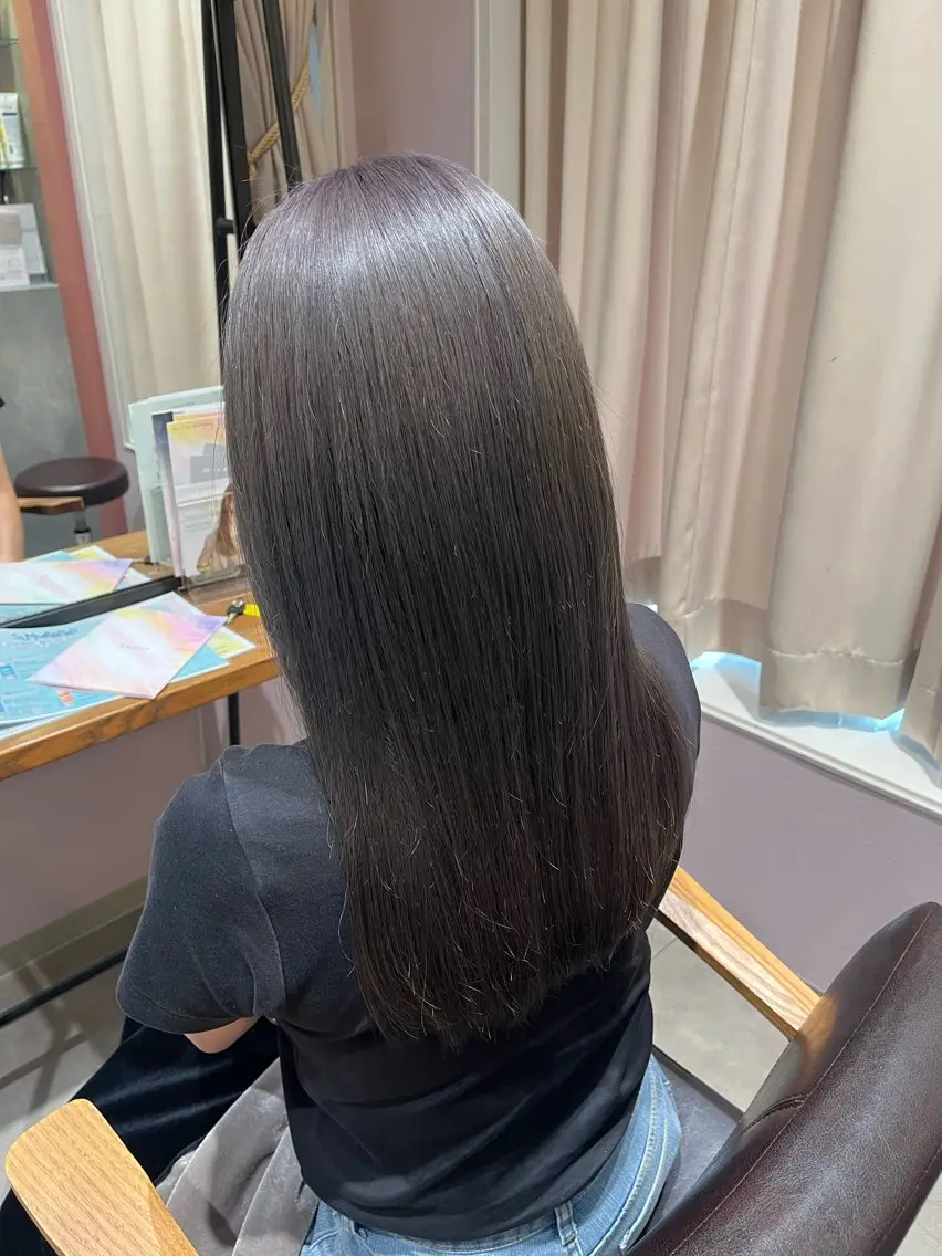 ロング 西原 愛紗のヘアスタイル