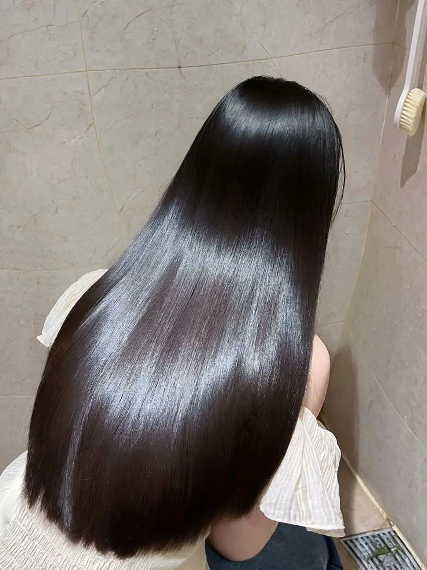 《美髪クオライン縮毛矯正》🌿cut➕クオライン縮毛矯正トリートメント✨¥19800〜の写真