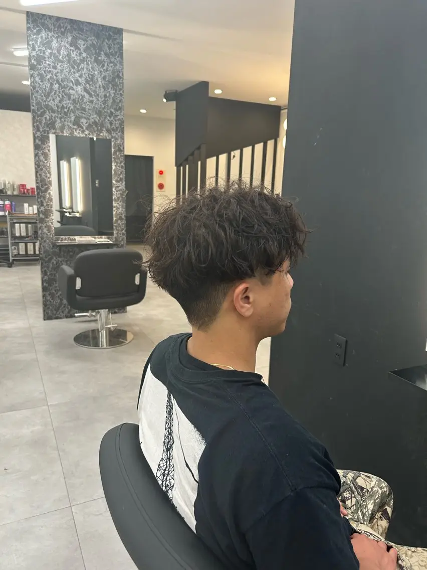 メンズ メンズパーマ 山田 航平のヘアスタイル
