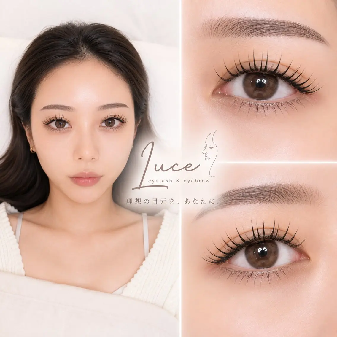 マツエク・マツパ マツパ LUCE (ルーチェ)のマツエク・マツパデザイン