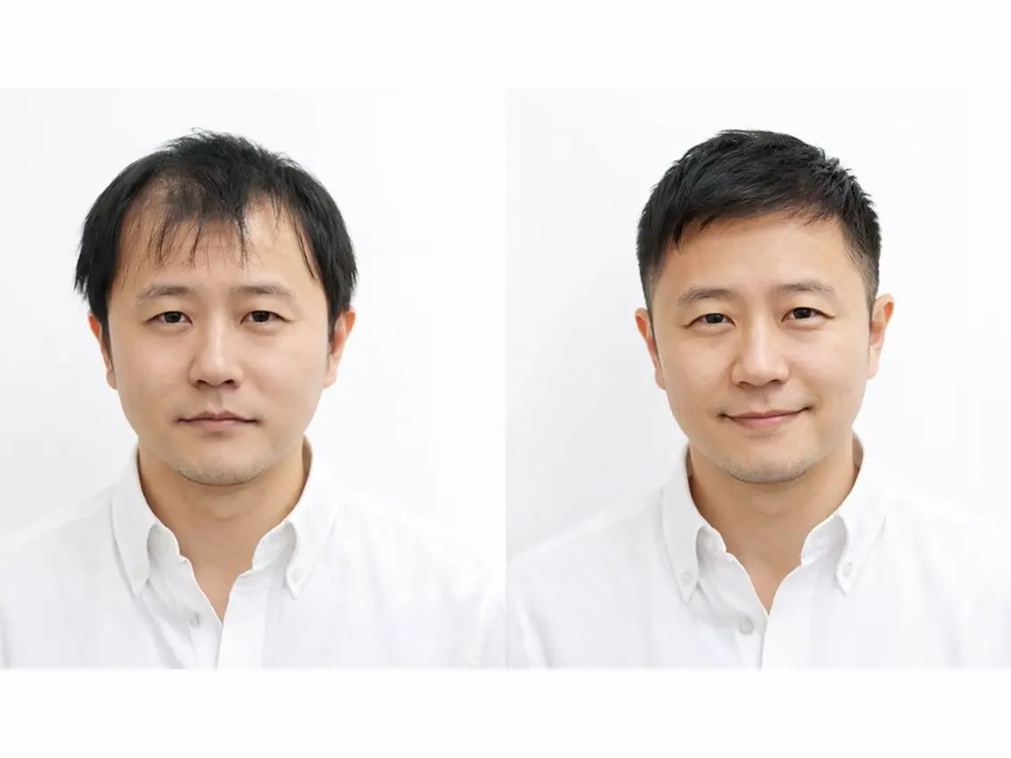 【薄毛に悩む男性専門】カット&EMS発毛促進コース(シャンプーブロー込)しっかりカウンセリングさせて頂きます!の写真