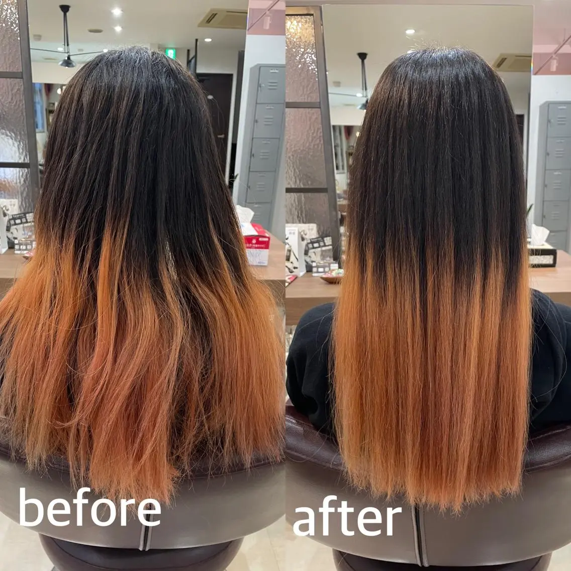 パーマ ストレートパーマ SOL .✂︎ 松永李帆のヘアスタイル