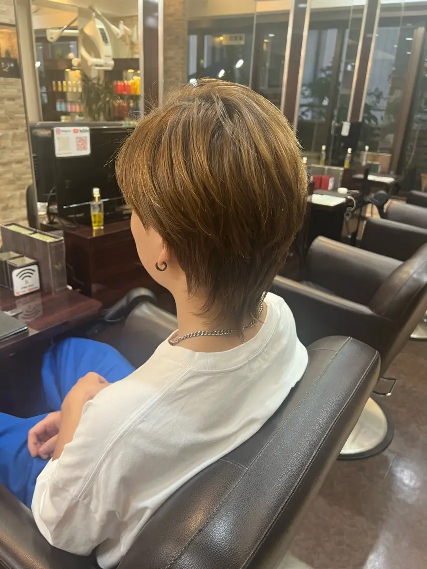 ショート メンズ シャローネ池袋 【れいな】のヘアスタイル