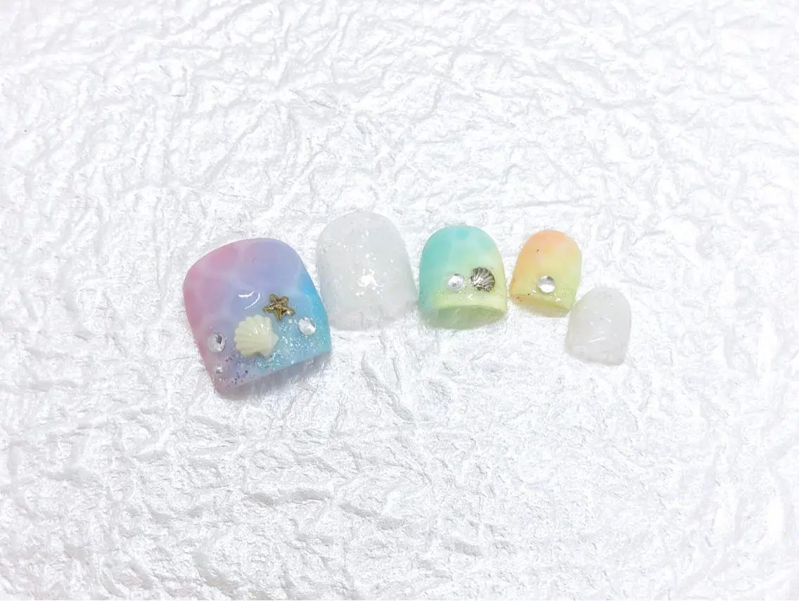 ネイル パステルネイル TRAM-nail moriizumiのネイルデザイン