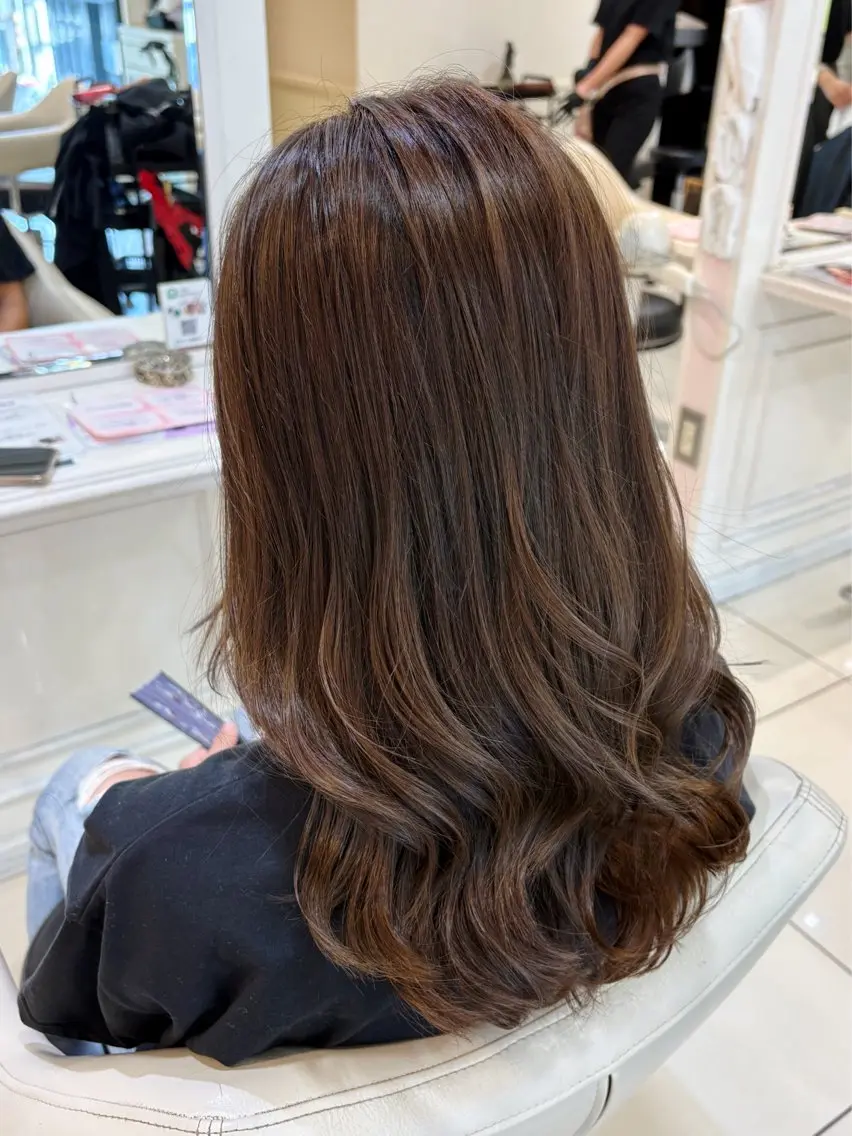 カラー 透明感カラー イルミナカラー カット ヘアカラー トリートメント 高橋 佑のヘアスタイル