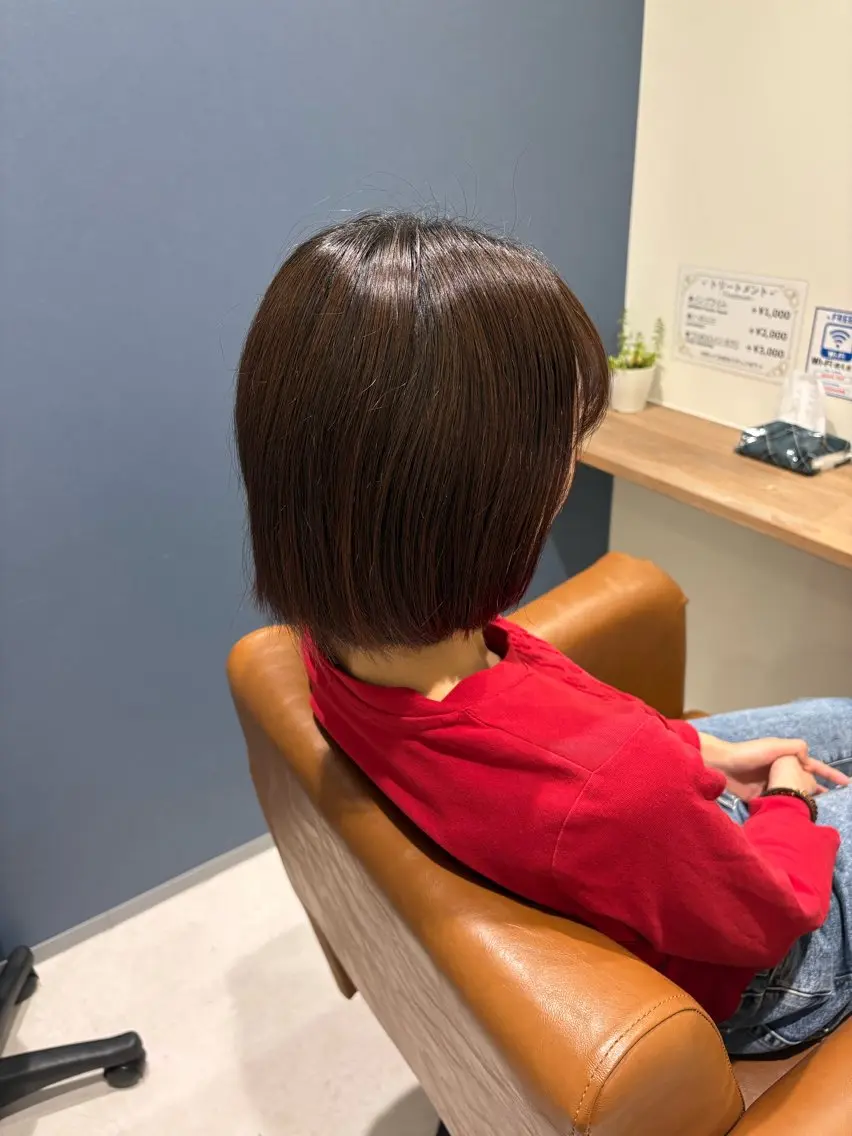 カット(ボブ)+選べるトリートメントの写真